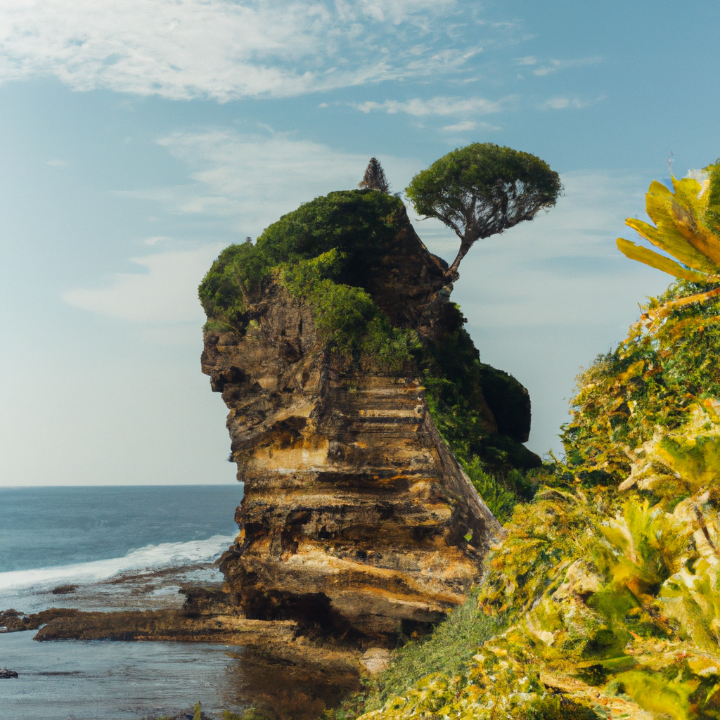 breathtaking mountain landscape with clear blue skies and lush greenery, serene beach with crystal-clear waters and golden sand, vibrant street market with colorful stalls and bustling crowds