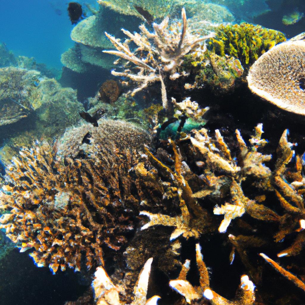 mustvisit - vibrant coral reefs teeming with marine life in the Great Barrier Reef