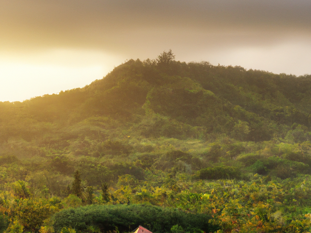 breathtaking mountain landscape with winding trails and colorful wildflowers, majestic waterfall cascading into a crystal-clear pool, serene beach at sunset with palm trees and gentle waves